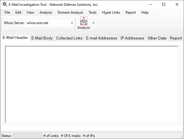Mail Investigation Tool